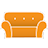 Room Arranger Logo with Sofa