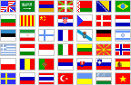 Flags for supported languages
