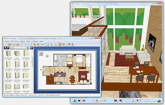 Room Arranger - Design room, floor plan, house