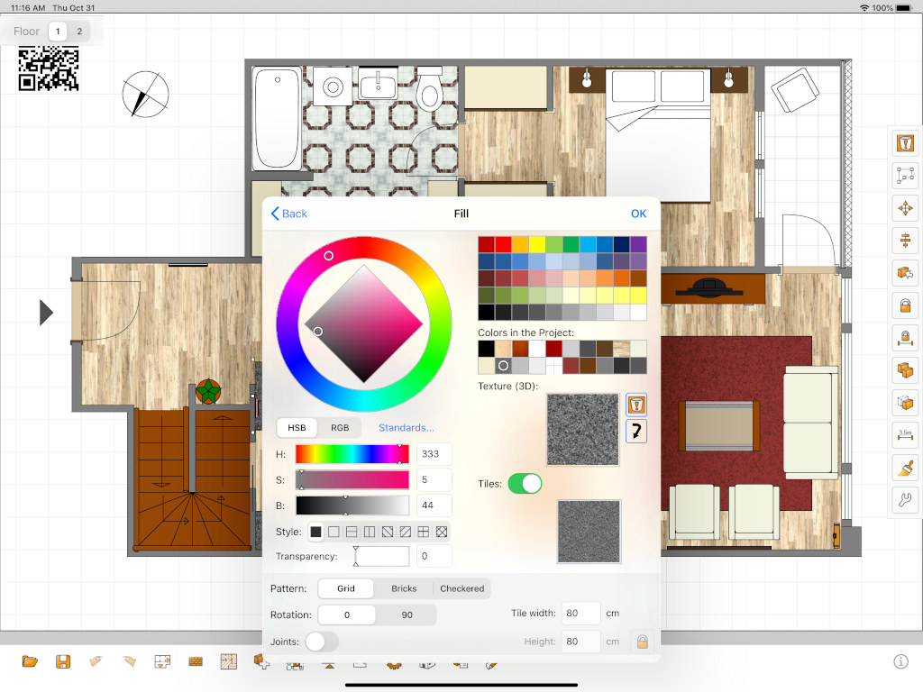 Room Arranger - Design room, floor plan, house