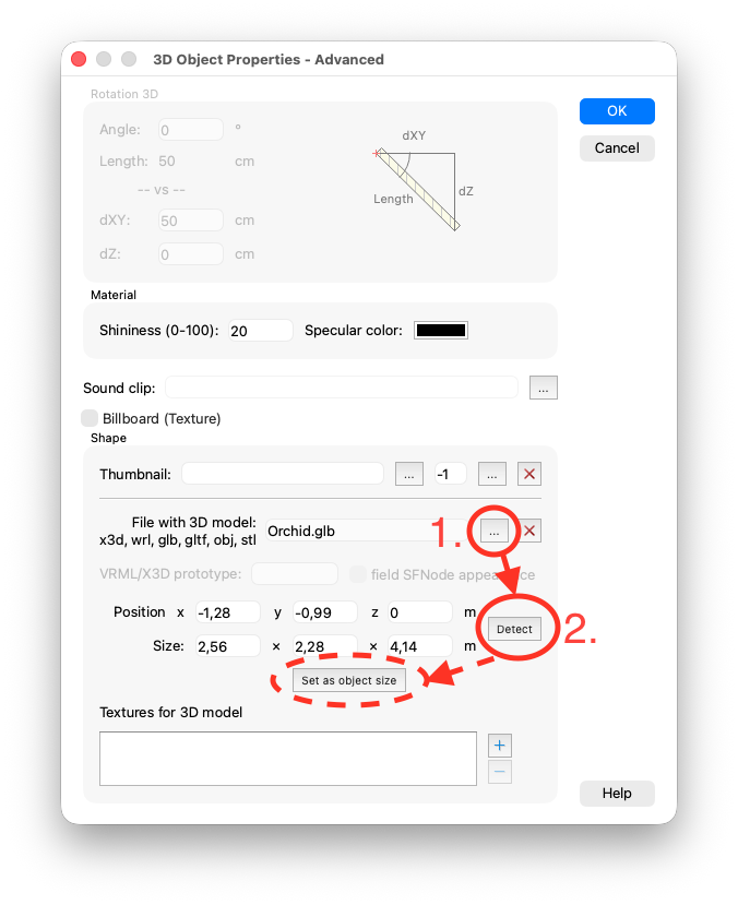 GLB Import Room Arranger